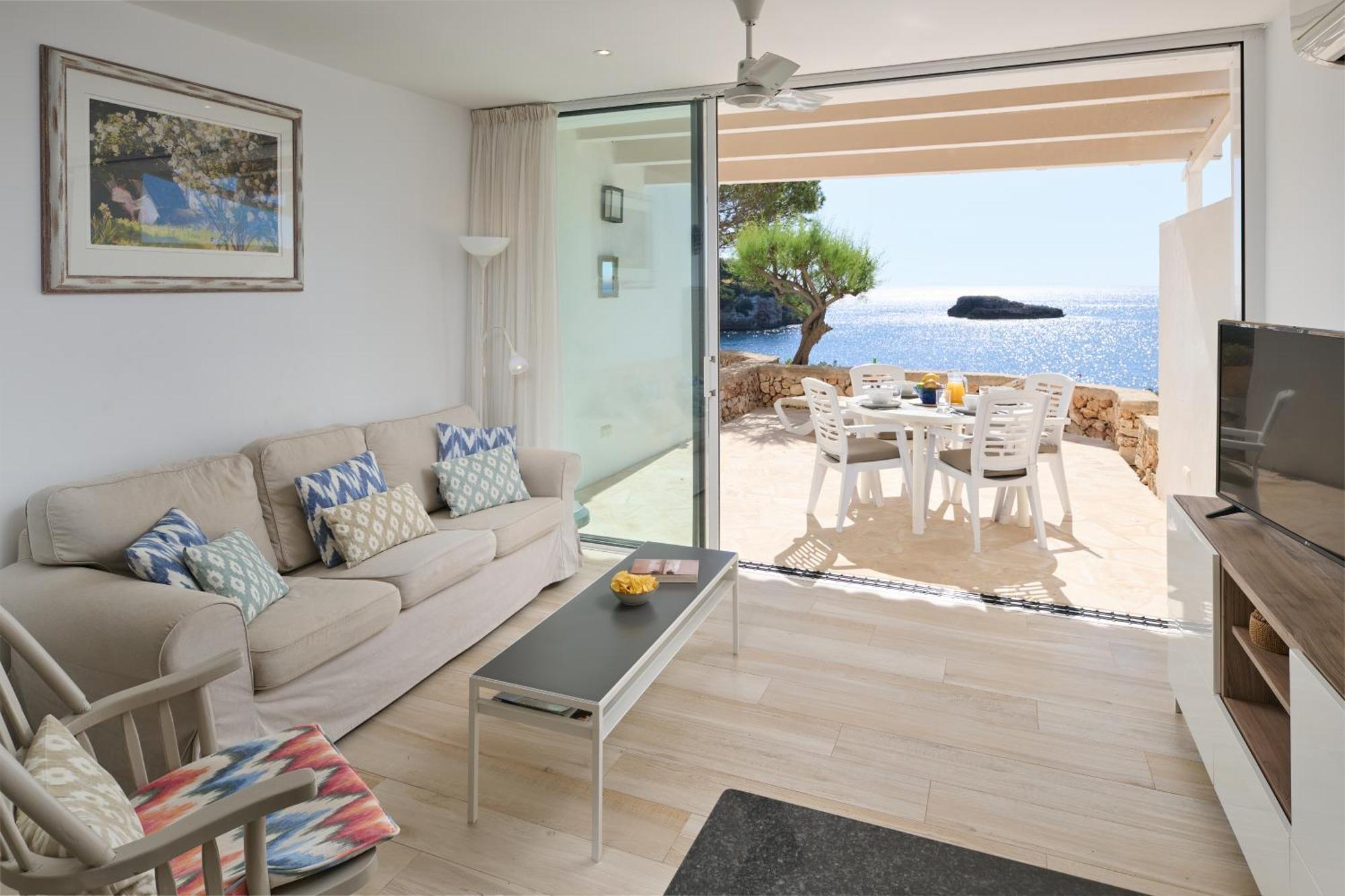 Sea Frontline Apartment 'Faraona'. Pool. Wifi Santanyí Eksteriør bilde